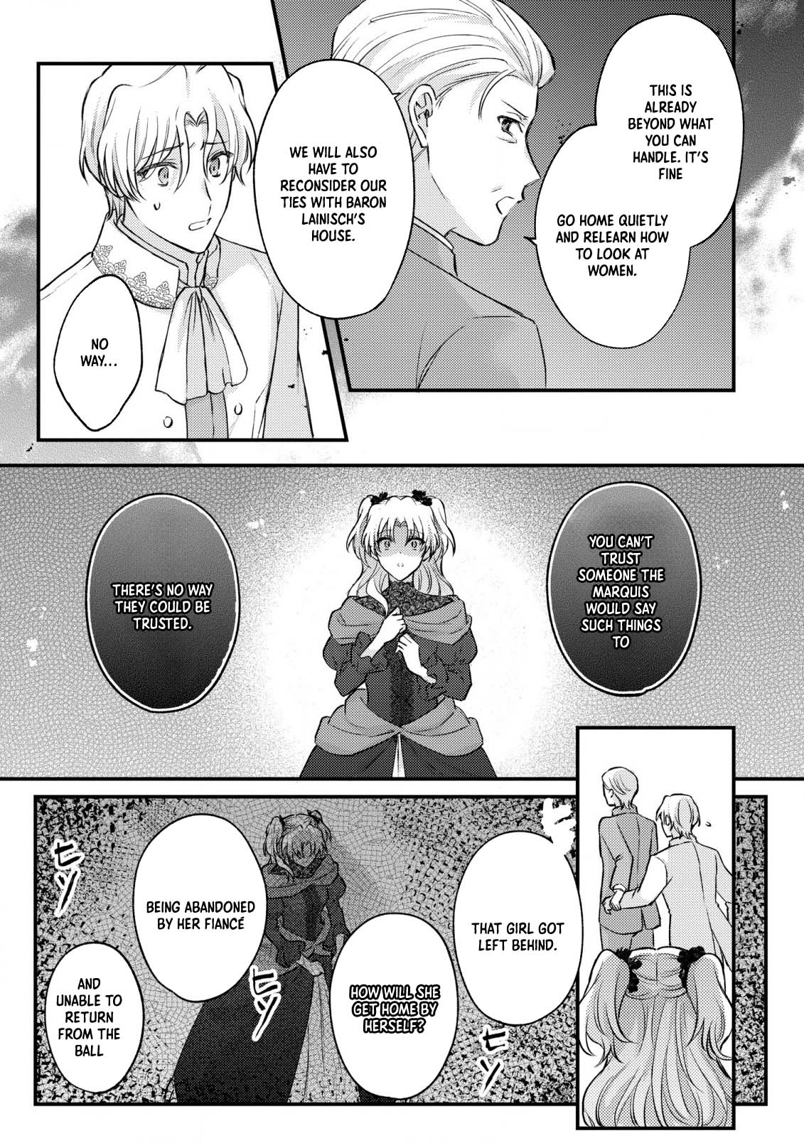 Suterare Danshaku Reijou wa Kuro Kishi-sama no Okiniiri Chapter 14 - . Page 4